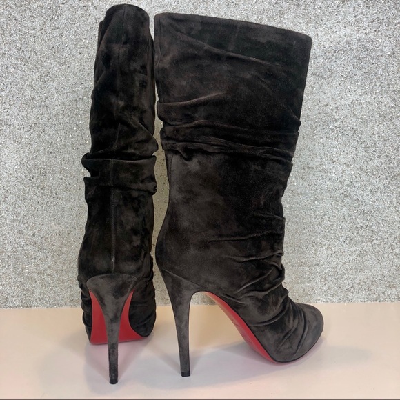 ⚡️❤️ONE DAY ONLY SALE❤️ Louboutin 120 Boots 39 - Picture 3 of 8